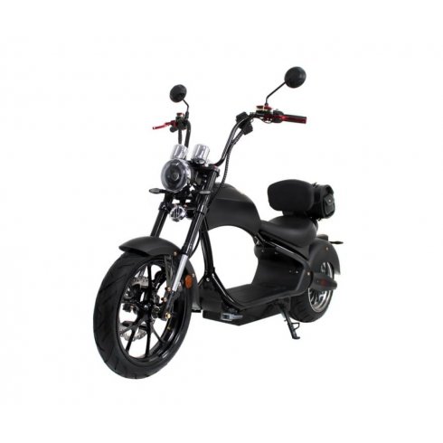 Электроскутер Citycoco Chopper IKINGI 2025 (черный)