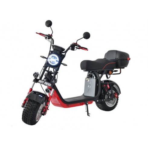 Электроскутер White Siberia CityCoco WS-PRO 2500w 21Ah (черный)