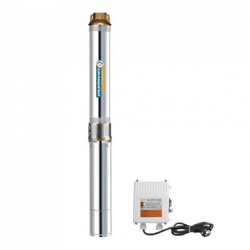 Насос скважинный Grandfar 3SDm5/19 (PUMP BODY+3PDm/1.5 MOTOR)