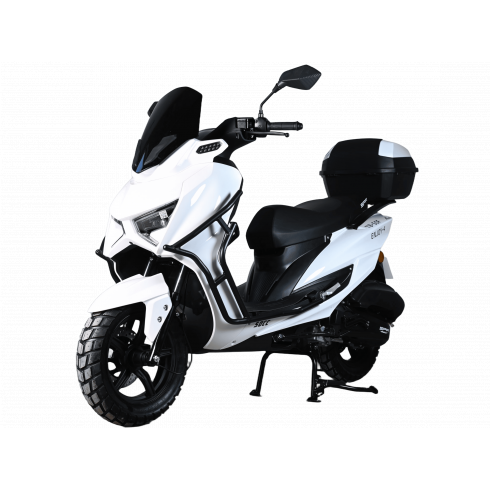 Скутер SPRMOTORS Enjoy-4 T8-50F (белый)