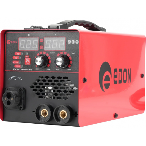 Аппарат сварочный Edon Expo MIG-205S + Маска сварочная Welder Pro Ф4