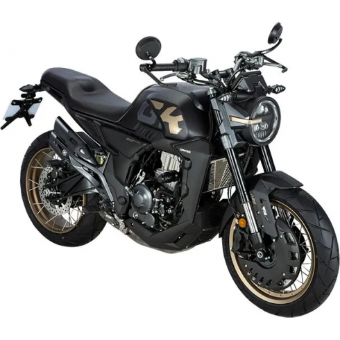 Мотоцикл Zontes ZT350-GK (черный/золотой)