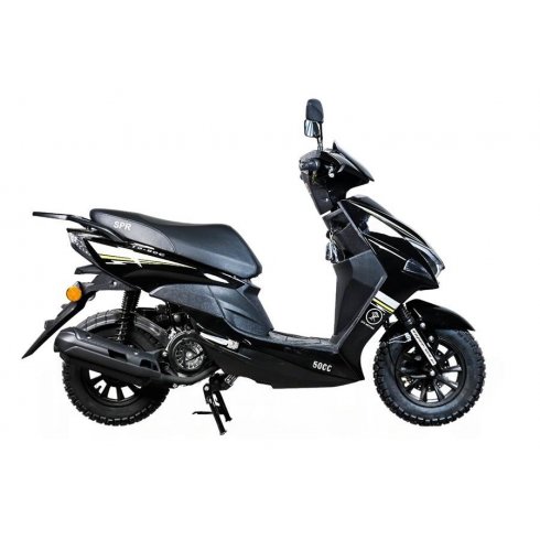 Cкутер SPRMOTORS SPORT FS+ (черный)