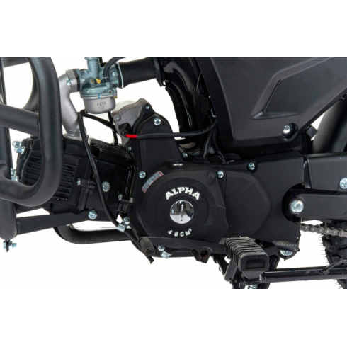 Мопед Motoland Альфа RS Forester 11 (черный)