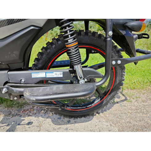 Мопед Rockot Alpha Offroad (серый металлик)