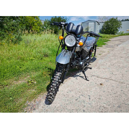 Мопед Rockot Alpha Offroad (серый металлик)