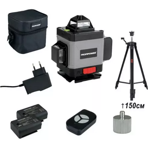 Лазерный нивелир Profipower NL-7016G + штатив E0051 (E0375-2)