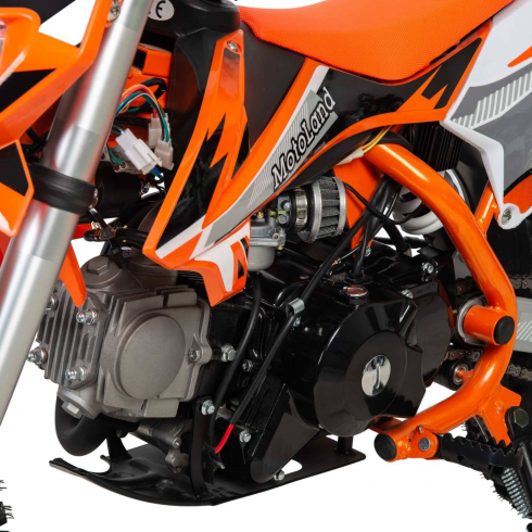 Питбайк Motoland 125 SX 125 E 14/12 (оранжевый)