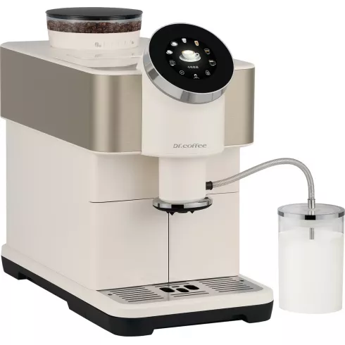 Кофемашина Dr.Coffee H2 (белый/золотистый)
