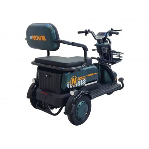 Трицикл Nova Zubr Pro матовый зелёный