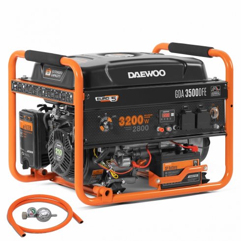 Бензогенератор газовый DAEWOO GDA 3500 DFE
