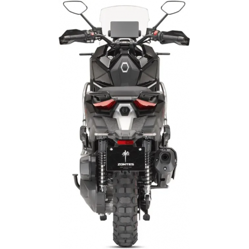 Максискутер Zontes ZT368-G (черный)