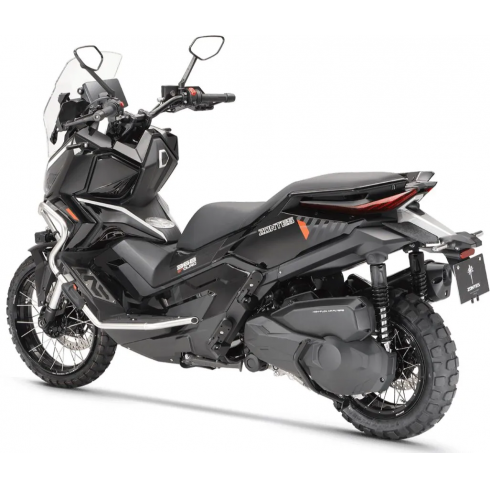 Максискутер Zontes ZT368-G (черный)