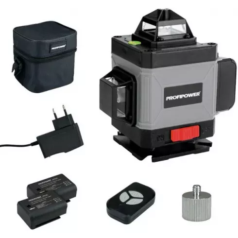 Лазерный нивелир Profipower NL-7016G + Штатив E0053 (E0375-3)