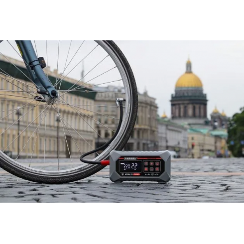 Пусковое устройство с компрессором Aurora ATOM 25 ТУРИСТ 7в1