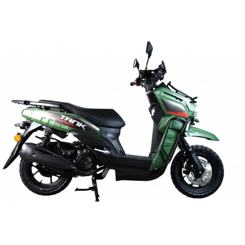 Скутер SPRMOTORS Tank Restyling T8-50E (белый)