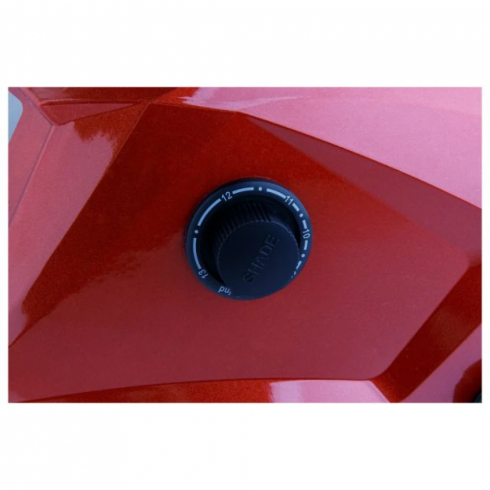 Щиток сварщика Solaris ASF650Х (красный металлик)