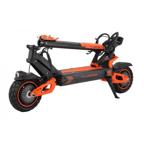 Электросамокат Kugoo Kirin F4 MAX (60v23,4Аh) Li-on черно-оранжевый