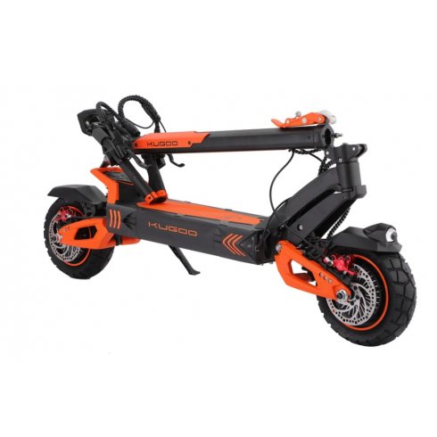 Электросамокат Kugoo Kirin F4 MAX (60v23,4Аh) Li-on черно-оранжевый