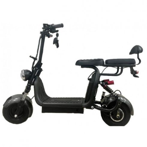 Электроскутер Citycoco GT X2 PRO (черный)