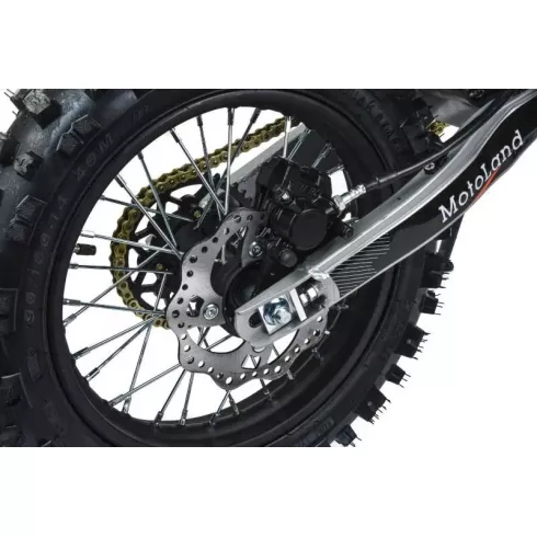 Мотоцикл кроссовый Motoland SX 125E 17/14 (синий)