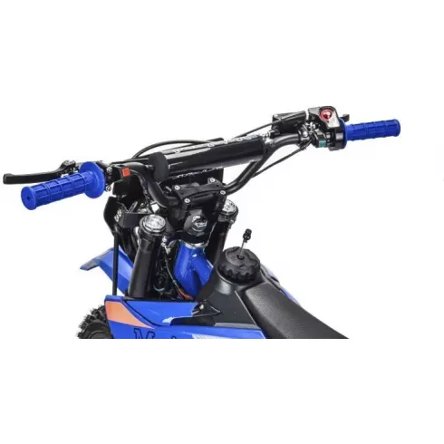 Мотоцикл кроссовый Motoland SX 125E 17/14 (синий)