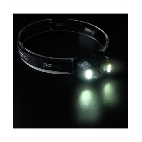 Фонарь налобный аккумуляторный Jazzway AccuH3-L5W-bk