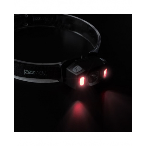 Фонарь налобный аккумуляторный Jazzway AccuH3-L5W-bk