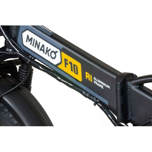Электровелосипед Minako F10 Pro (жёлтый)