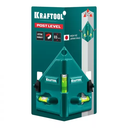 Уровень строительный угловой магнитный Kraftool 34788_z01