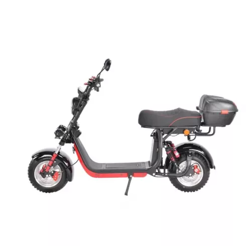 Электроскутер White Siberia CityCoco WS-PRO 2500w 21Ah (черный)