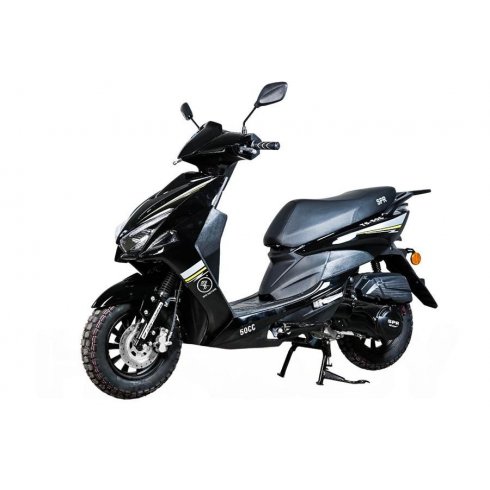 Cкутер SPRMOTORS SPORT FS+ (черный)