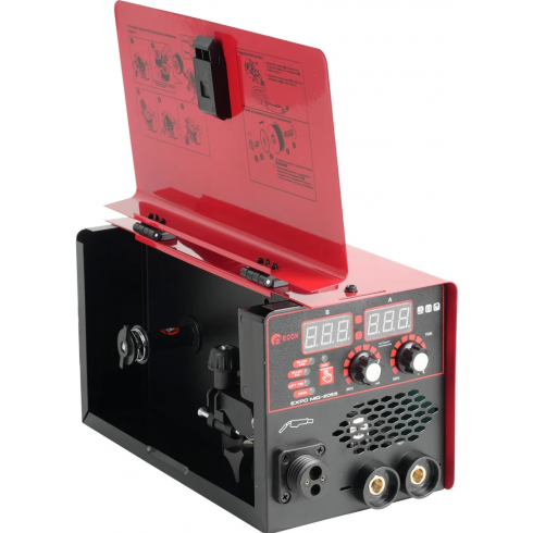 Аппарат сварочный Edon Expo MIG-205S + Маска сварочная Welder Pro Ф4
