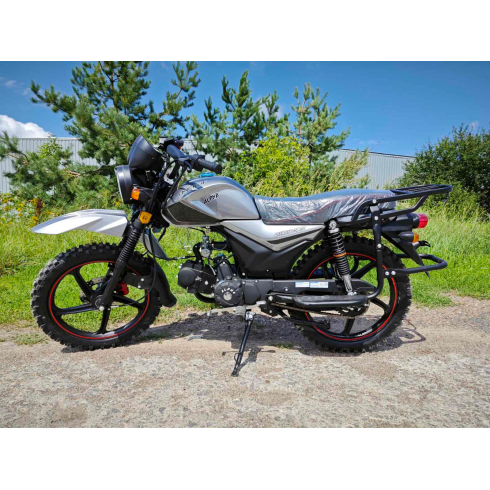 Мопед Rockot Alpha Offroad (серый металлик)
