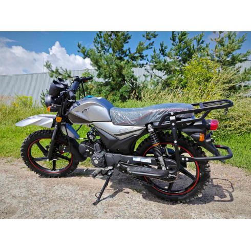 Мопед Rockot Alpha Offroad (серый металлик)