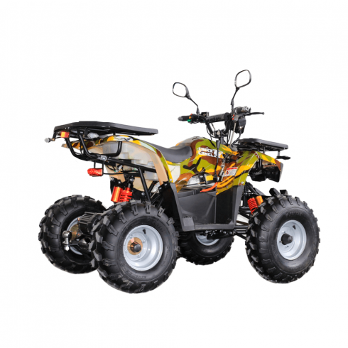 Электроквадроцикл GreenCamel Атакама T420 (армейский желтый)