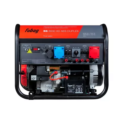 Генератор бензиновый Fubag BS 8000 XD AES Duplex