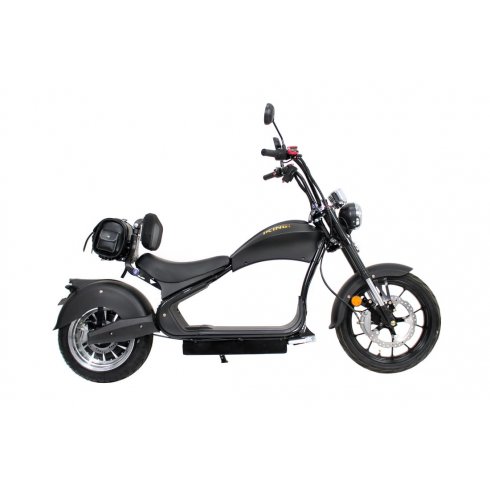 Электроскутер Citycoco Chopper IKINGI 2025 (черный)