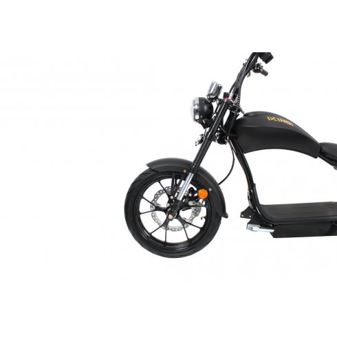 Электроскутер Citycoco Chopper IKINGI 2025 (черный)