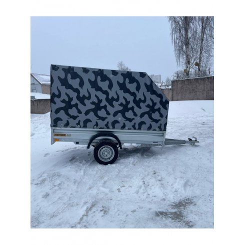Автомобильный самосвальный оцинкованный прицеп Партнёр BUSINESS (2.5х1.5х0.315 м)