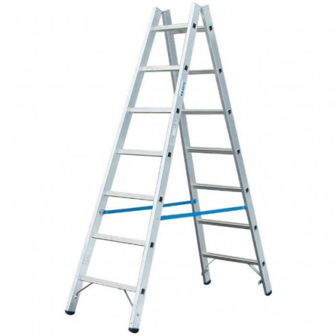 Лестница-стремянка Krause Stabilo с перекладинами 2x7 ступеней (124913)