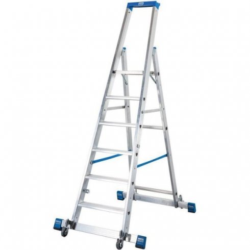 Стремянка Krause Stabilo с траверсой 12 ступеней (127365)