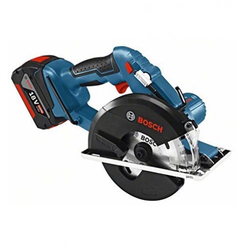 Аккумуляторная циркулярная пила по металлу Bosch GKM 18 V-LI L-BOXX (06016A4002)