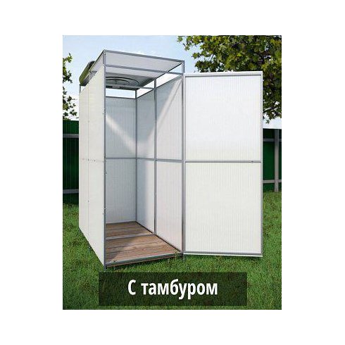 Душ с тамбуром с баком на 110 л без подогрева (РБ)