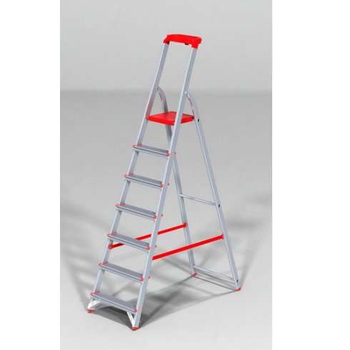 Стремянка Новая высота 7 ступени комбинированная 3150107