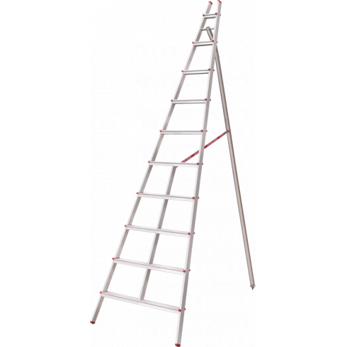 Стремянка алюминиевая садовая Новая Высота 14 ступеней 3190114