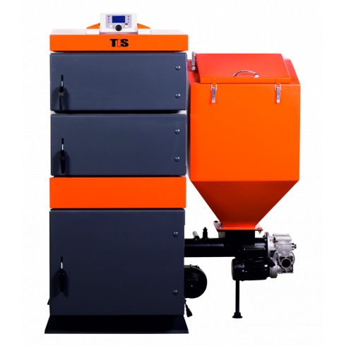 Котел твердотопливный БелКомин TIS Eco Duo 55