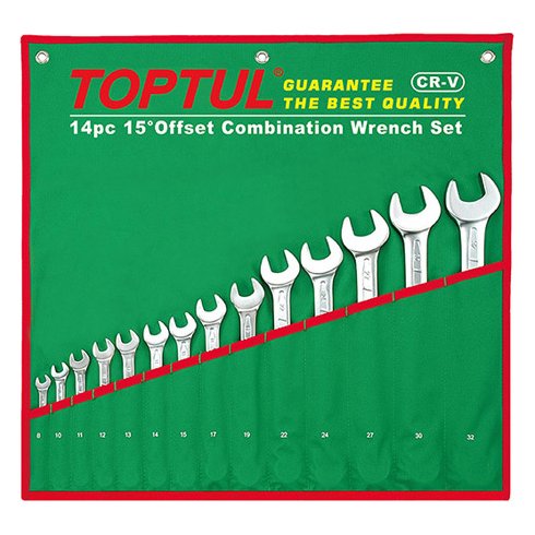 Набор ключей Toptul GBAA1604 (16 предметов)