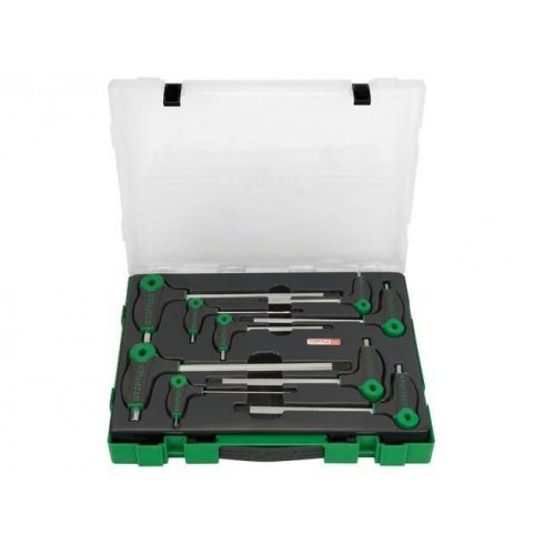 Набор ключей L-Type шестигр. 2-10мм 9шт Toptul GZC0903