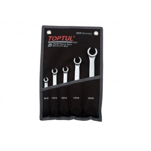 Набор ключей разрезных 8-24мм Toptul GPAQ0502